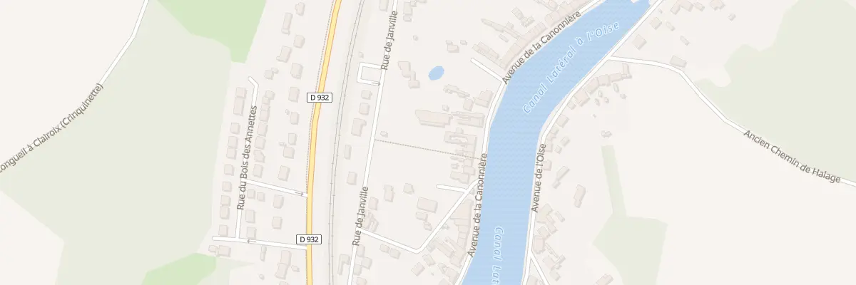 Plan du 51 Av de la Canonnière à Longueil-Annel