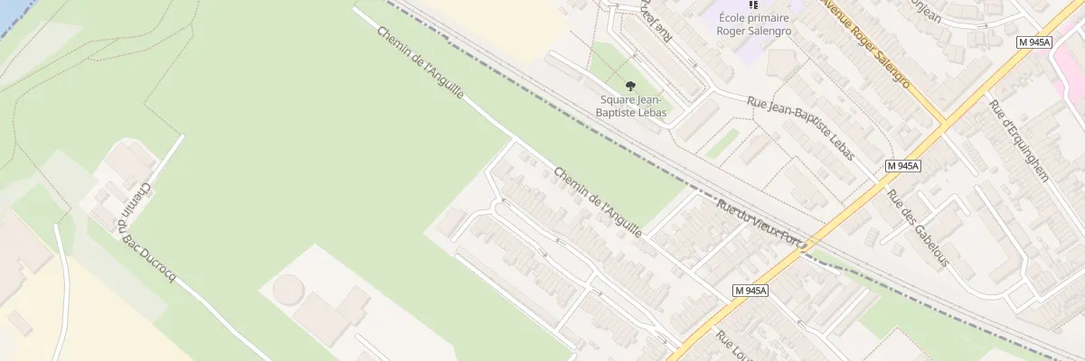Plan du 56 Rue Pasteur à Erquinghem-Lys