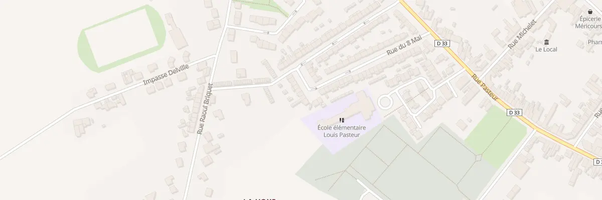 Plan du 55 Rue du 8 Mai à Méricourt