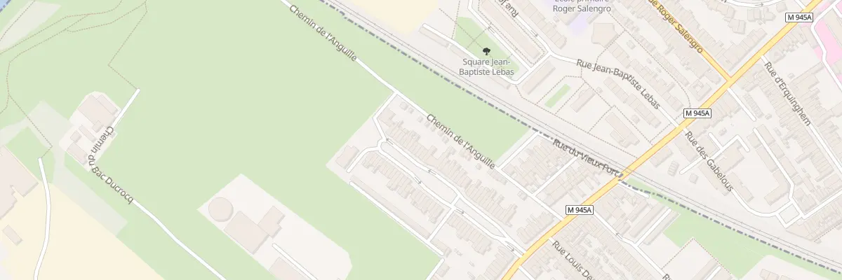 Plan du 50 Rue Pasteur à Erquinghem-Lys