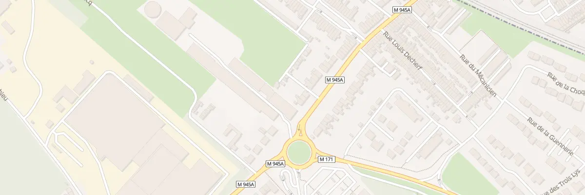 Plan du 1167 Rue d’Armentières à Erquinghem-Lys