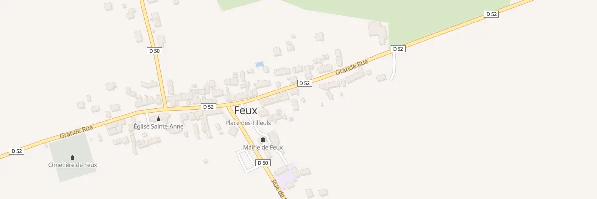 Plan du 46 Grande Rue à Feux