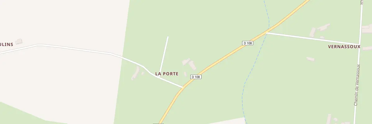 Plan du 3 La Porte à Louroux-de-Beaune