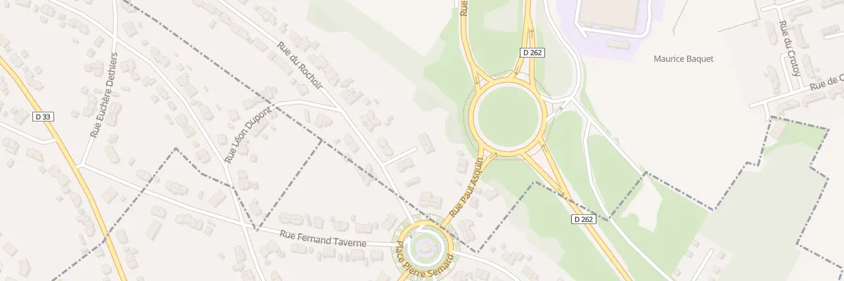 Plan du 105 Rue du Rochoir à Sallaumines