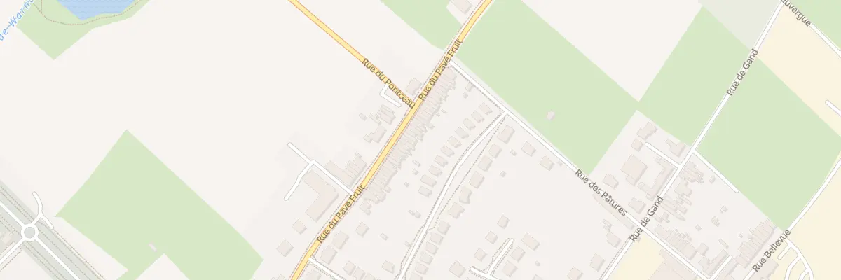 Plan du 518 Rue du Pave Fruit à Nieppe