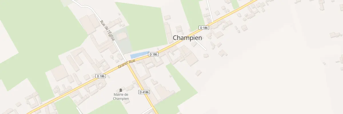 Plan du 46 Gr Grand Rue à Champien