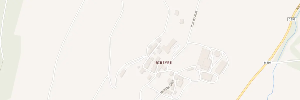 Plan du 5087 Ribeyre à Vernines