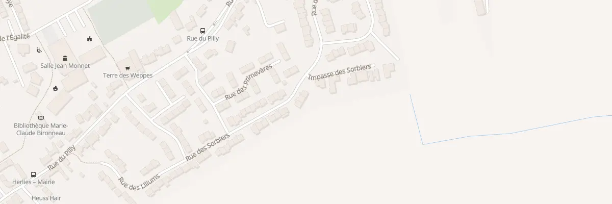 Plan du 32 Rue des Sorbiers à Herlies