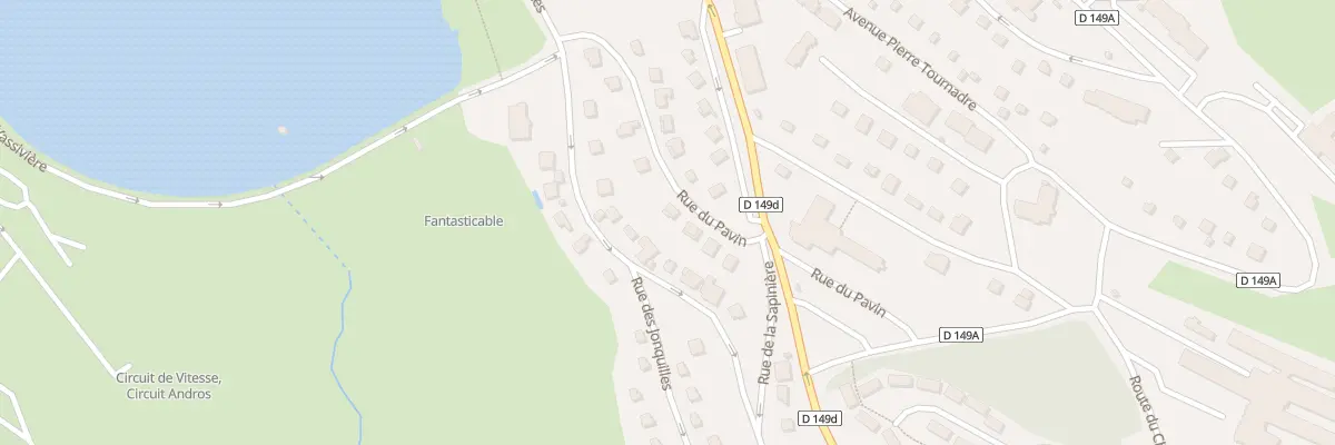 Plan du 8 Rue du Pavin à Besse-et-Saint-Anastaise