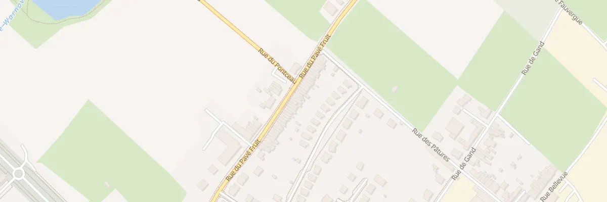 Plan du 526 Rue du Pave Fruit à Nieppe