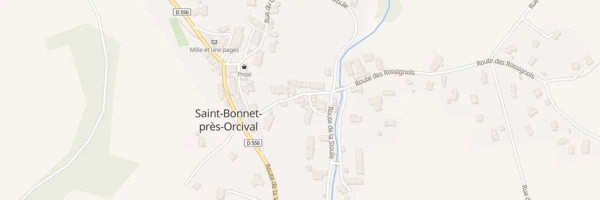 Plan du 5040 Bourg de Saint Bonnet à Saint-Bonnet-près-Orcival
