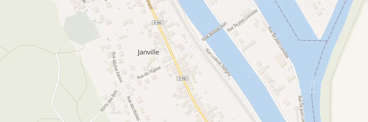 Plan du 39 Rue René Richard à Janville