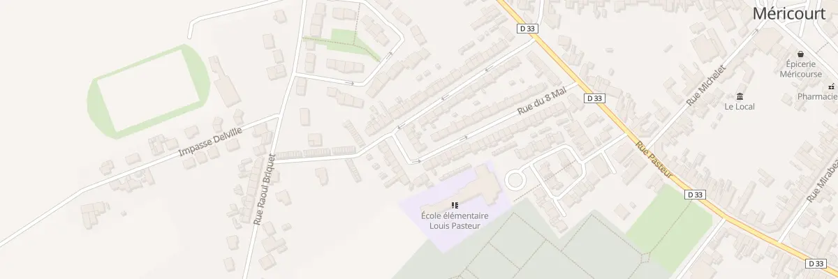 Plan du 32 Rue du 8 Mai à Méricourt