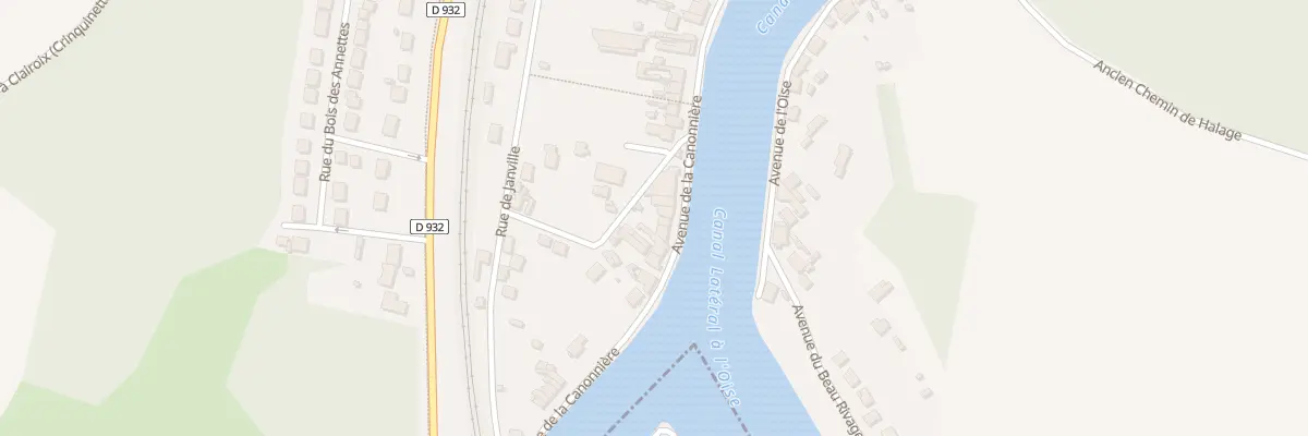 Plan du 65 Av de la Canonnière à Longueil-Annel