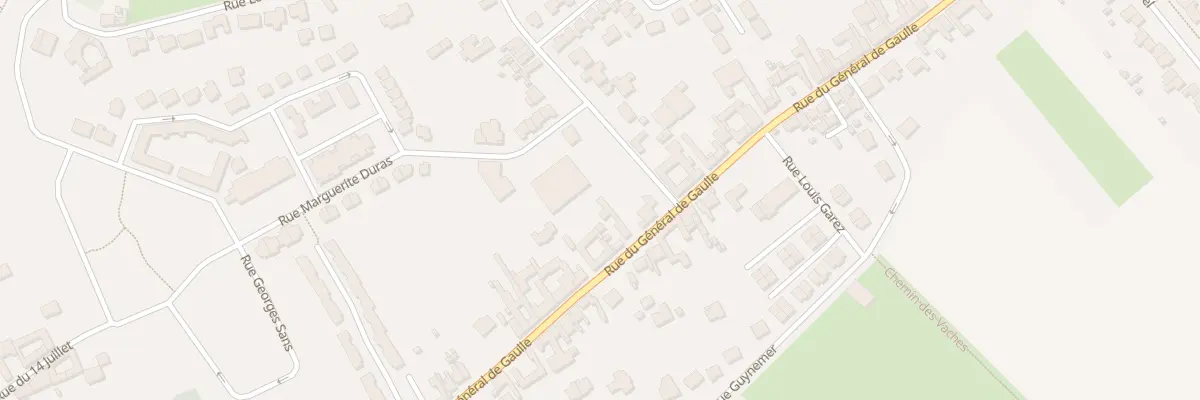Plan du 73 Rue du Général de Gaulle à Billy-Berclau