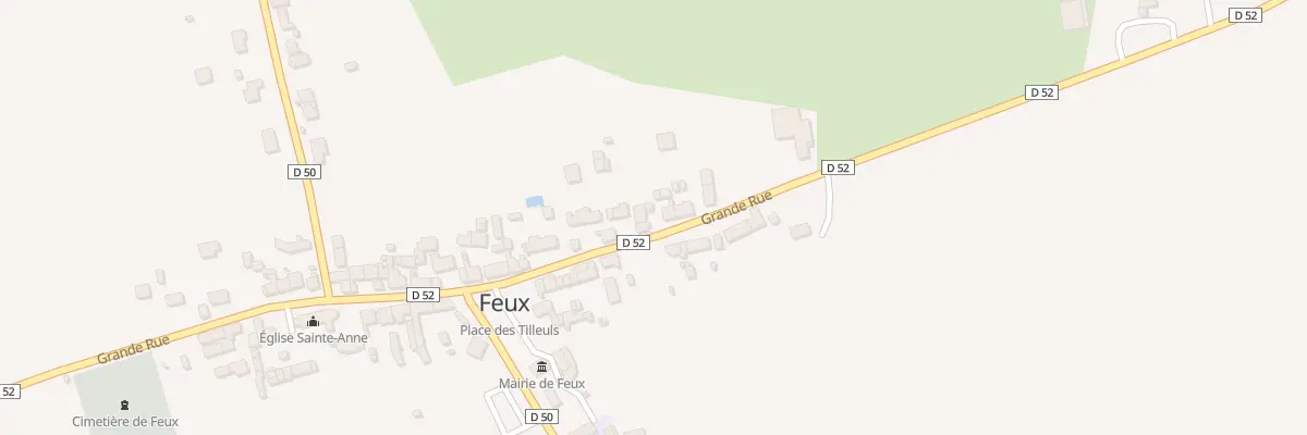 Plan du 49 Grande Rue à Feux