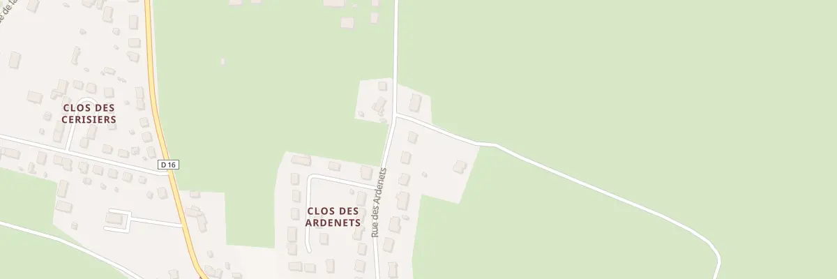 Plan du 21 Rue des Ardenets à Villefranche-d’Allier