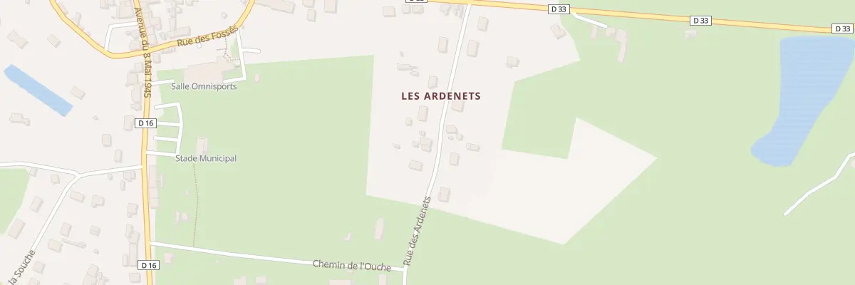 Plan du 6 Rue des Ardenets à Villefranche-d’Allier