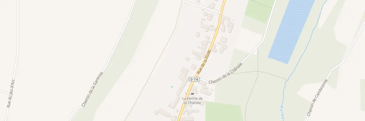 Plan du 73 Rue de la Forêt à Orrouy