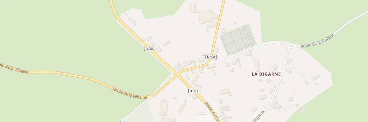 Plan du 5017 Les Cent Clouds à Theneuille