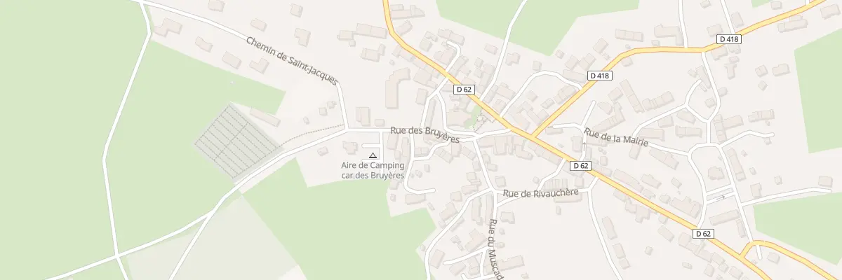 Plan du 3 Rue des Bruyeres à Chapdes-Beaufort