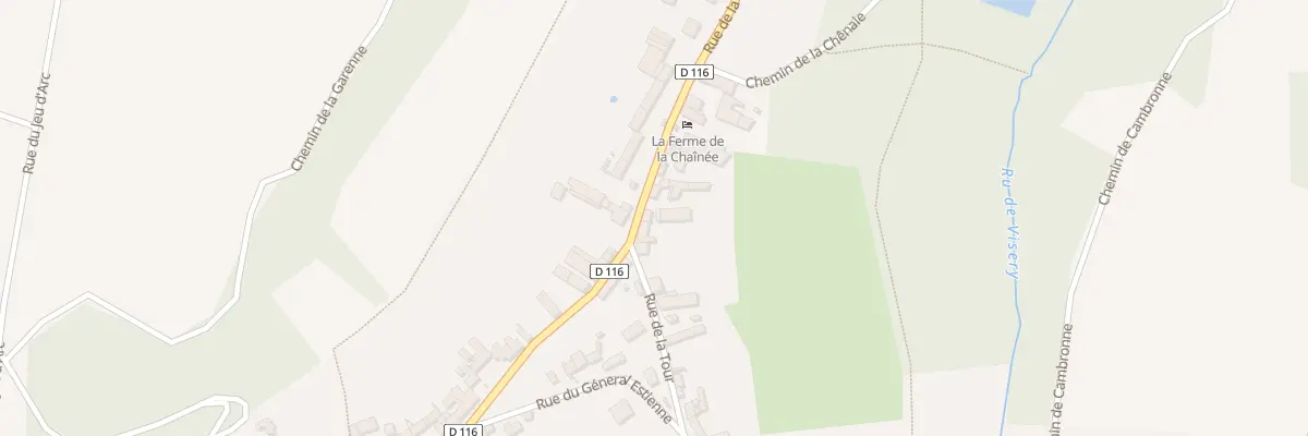 Plan du 46 Rue de la Forêt à Orrouy