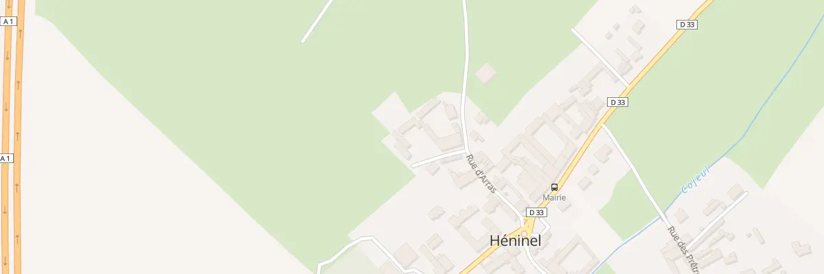 Plan du 9 Rue d’Arras à Héninel