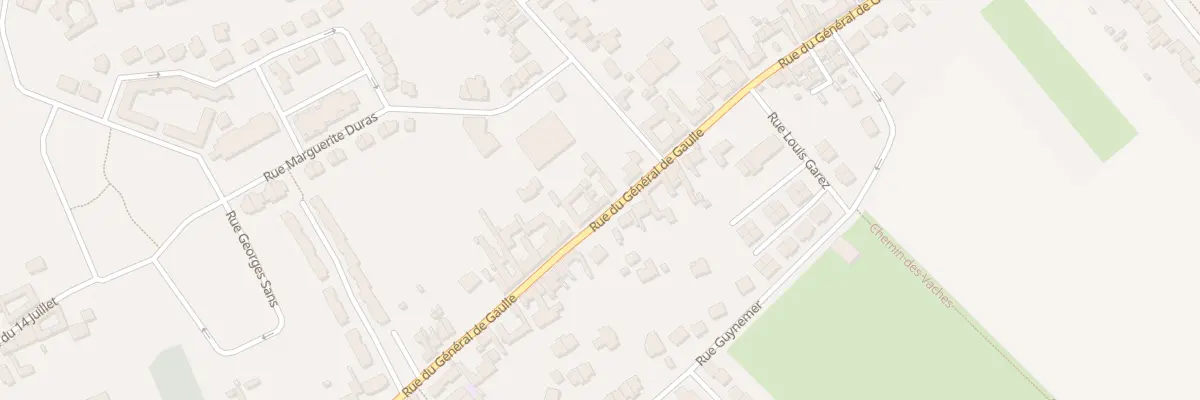 Plan du 71 Rue du Général de Gaulle à Billy-Berclau
