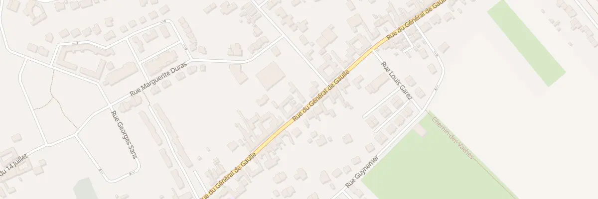 Plan du 73T Rue du Général de Gaulle à Billy-Berclau