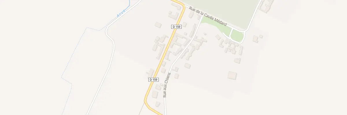 Plan du 13 Av du Château à Avricourt