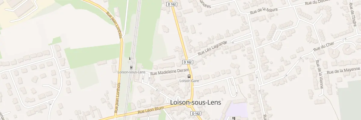 Plan du 1F Rue Jules Warin à Loison-sous-Lens