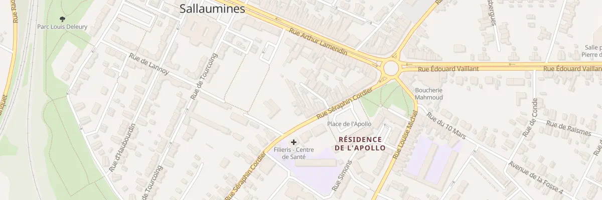 Plan du 136 Rue Séraphin Cordier à Sallaumines