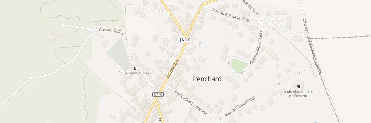 Plan du 26 Grande Rue à Penchard