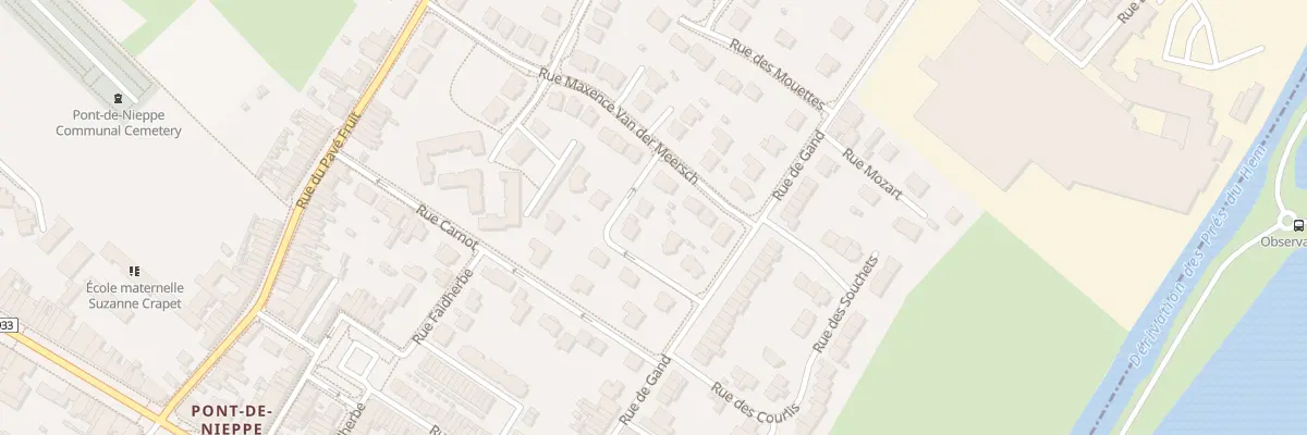 Plan du 110 Rue Jules Mousseron à Nieppe