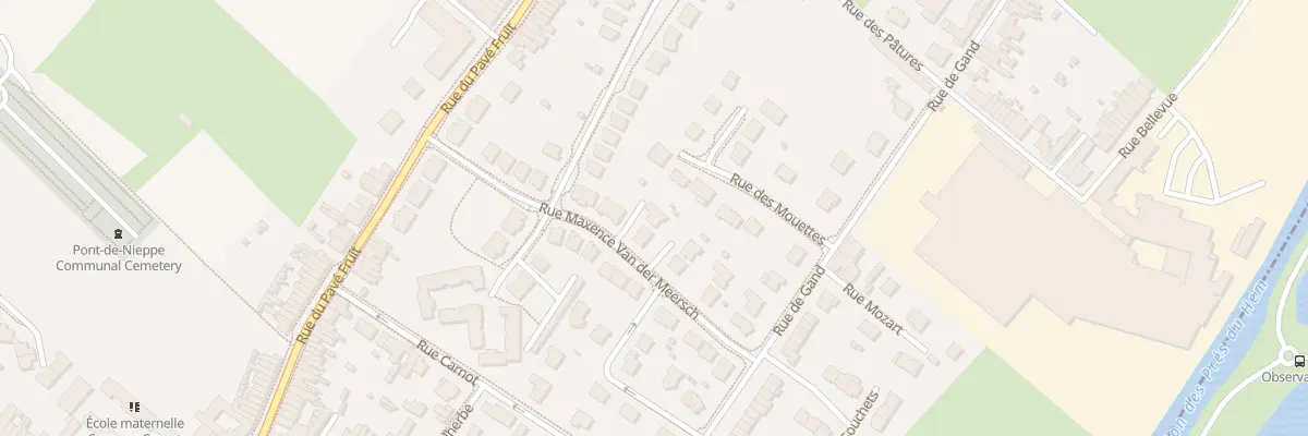 Plan du 126 Rue Maxence Van Der Meersch à Nieppe