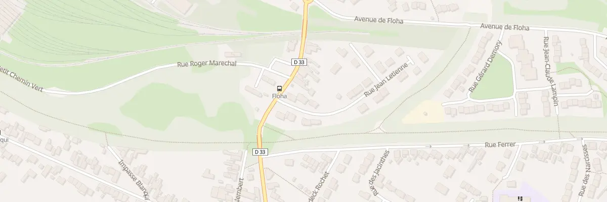 Plan du 3 Rue Jean Létienne à Méricourt