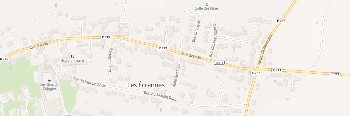 Plan du 46 Rue Grande aux Écrennes