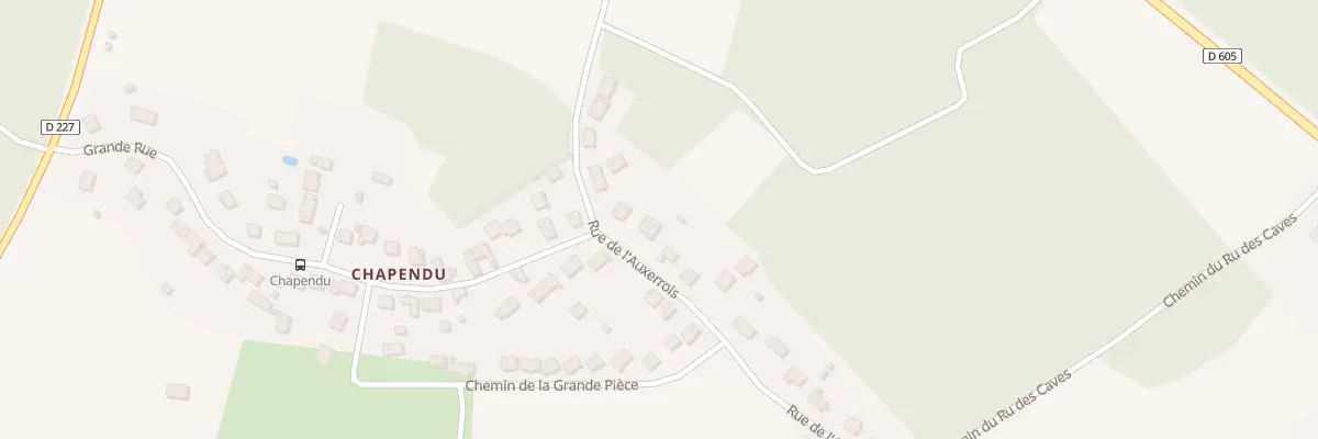 Plan du 19 Rue de l’Auxerrois à Pamfou