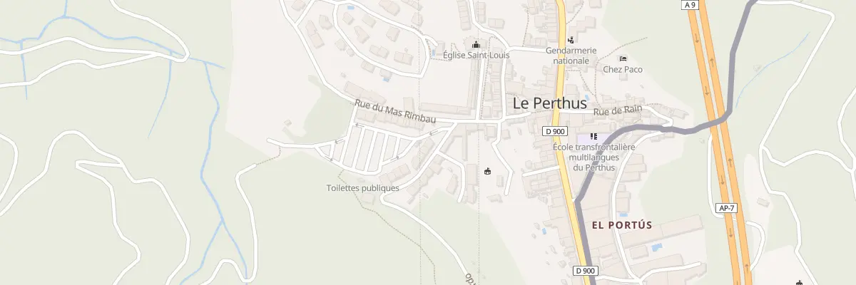 Plan du 2 Rue du Fort au Perthus