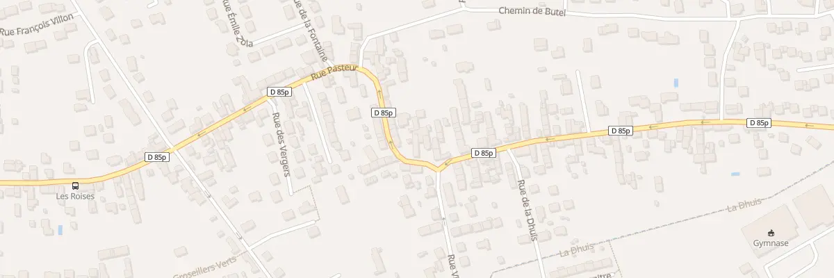 Plan du 2E Rue Pasteur à Quincy-Voisins
