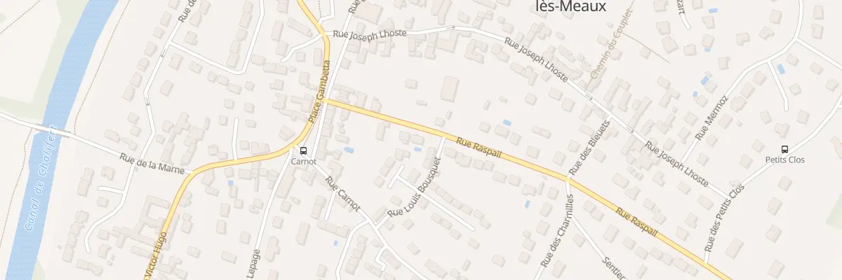 Plan du 12B Rue Raspail à Mareuil-lès-Meaux