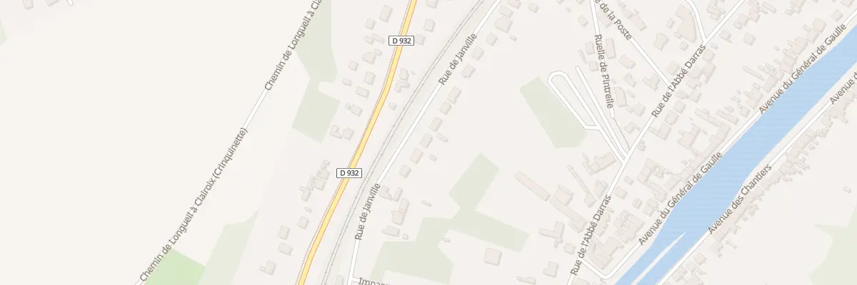 Plan du 238 Rue de Janville à Longueil-Annel