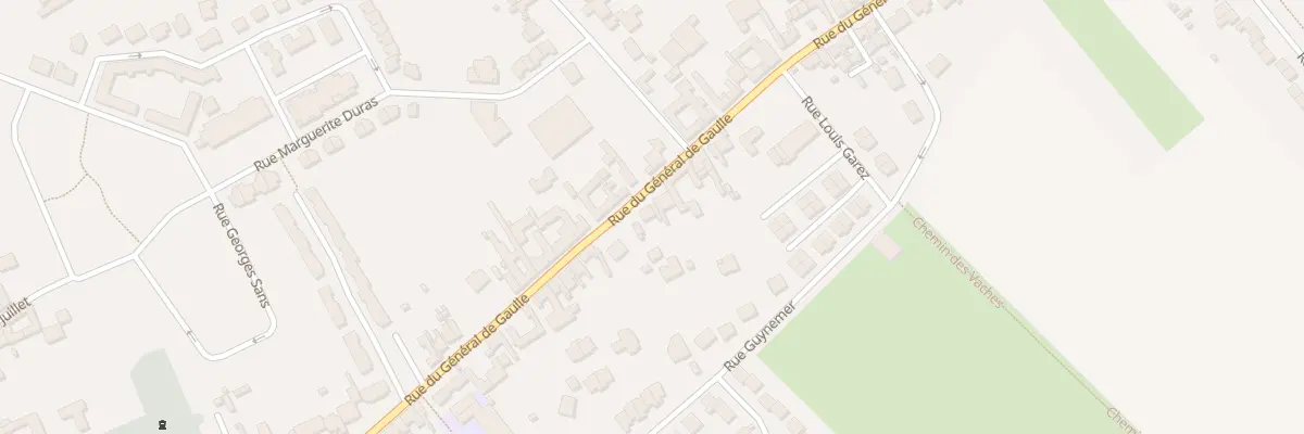 Plan du 70 Rue du Général de Gaulle à Billy-Berclau