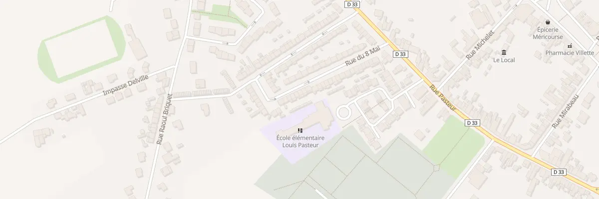 Plan du 39 Rue du 8 Mai à Méricourt
