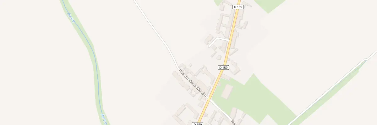 Plan du 8 Rue du Vieux Moulin à Avricourt