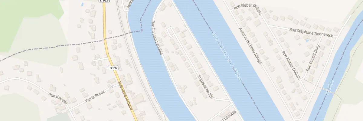 Plan du 17 Imp de l’Ile à Janville