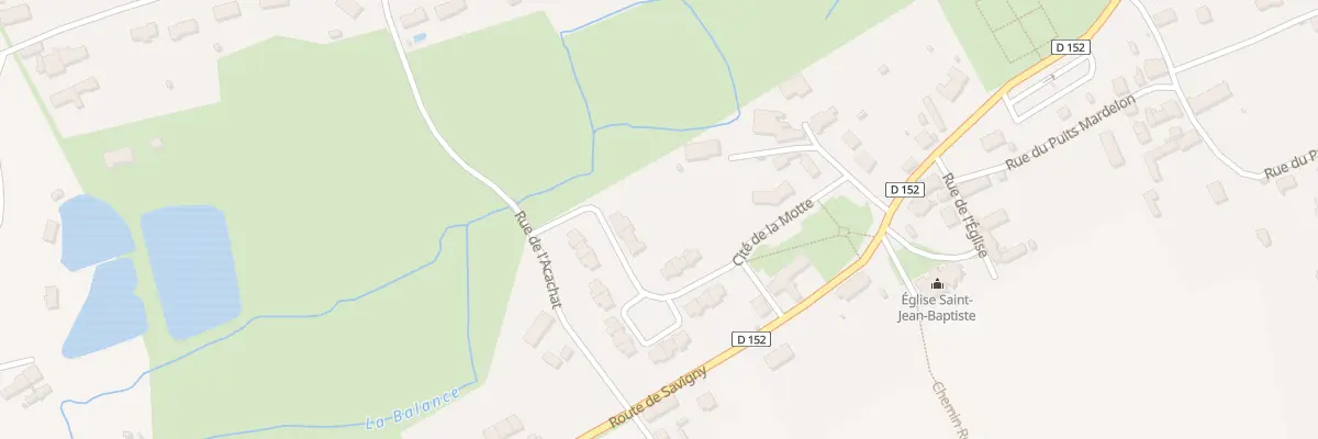Plan du 24 Cité de la Motte à Sury-près-Léré