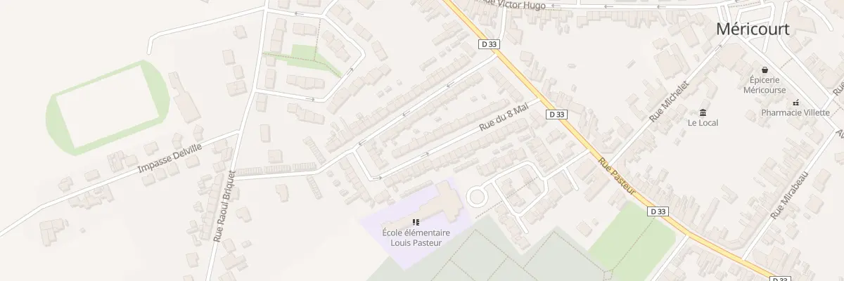 Plan du 22 Rue du 8 Mai à Méricourt