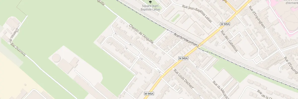Plan du 22 Rue Pasteur à Erquinghem-Lys