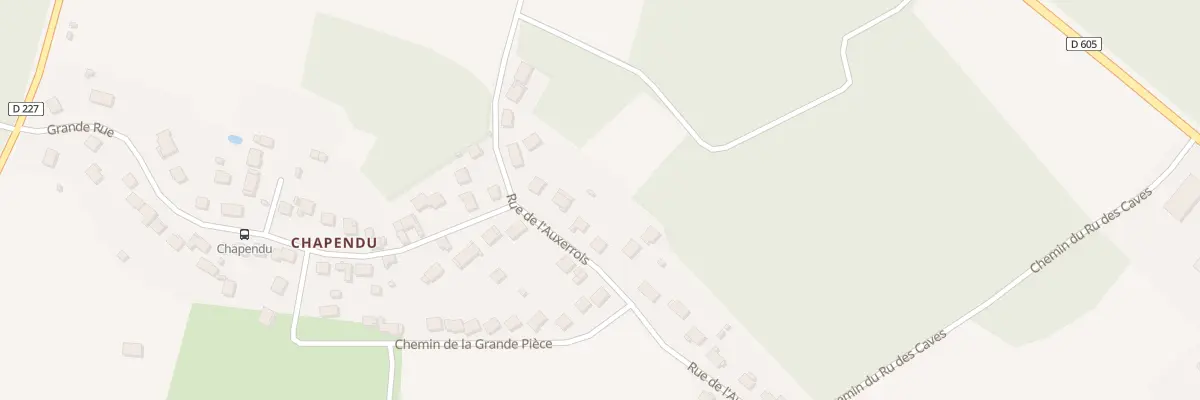 Plan du 17 Rue de l’Auxerrois à Pamfou